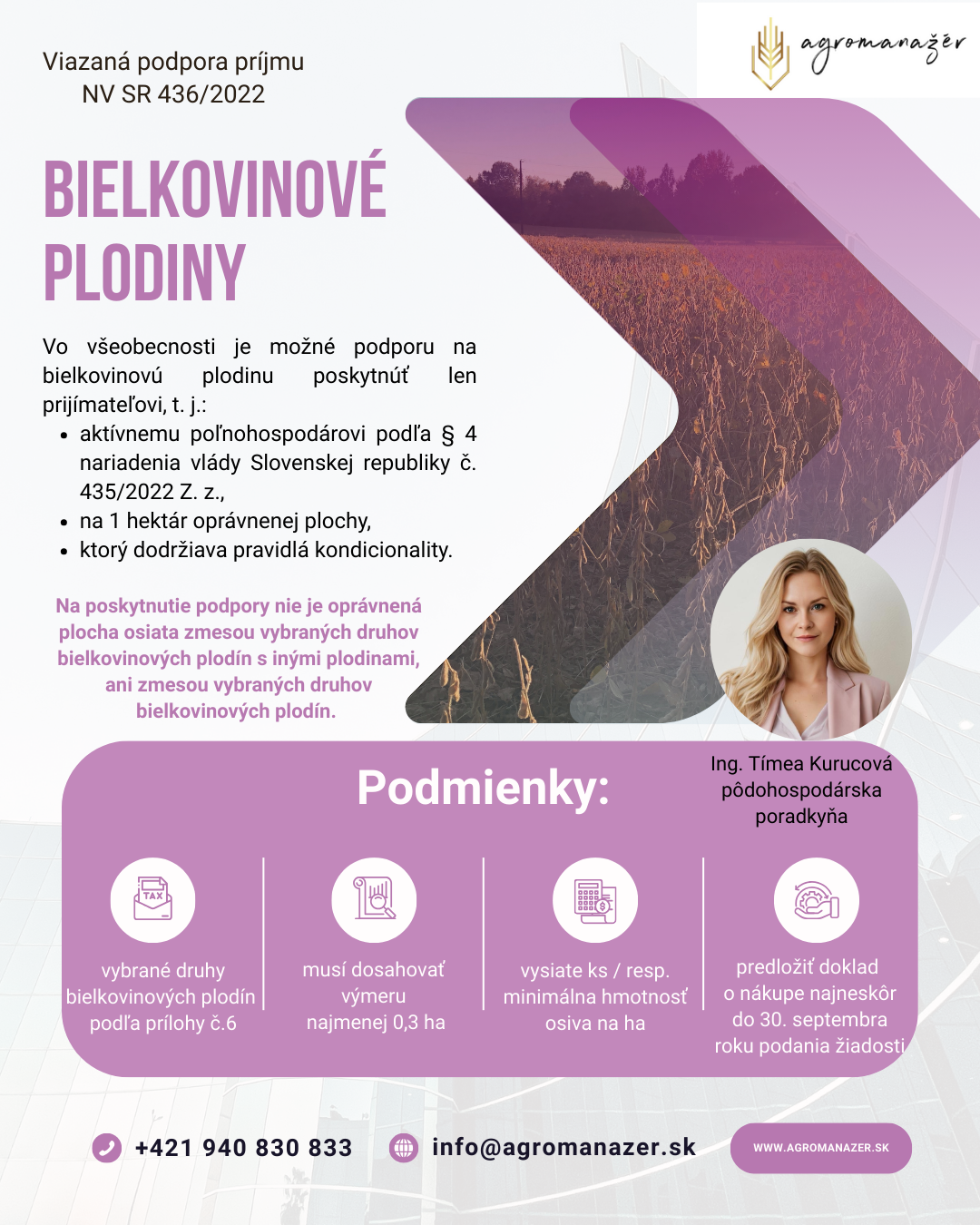 bielkovinové Plodiny